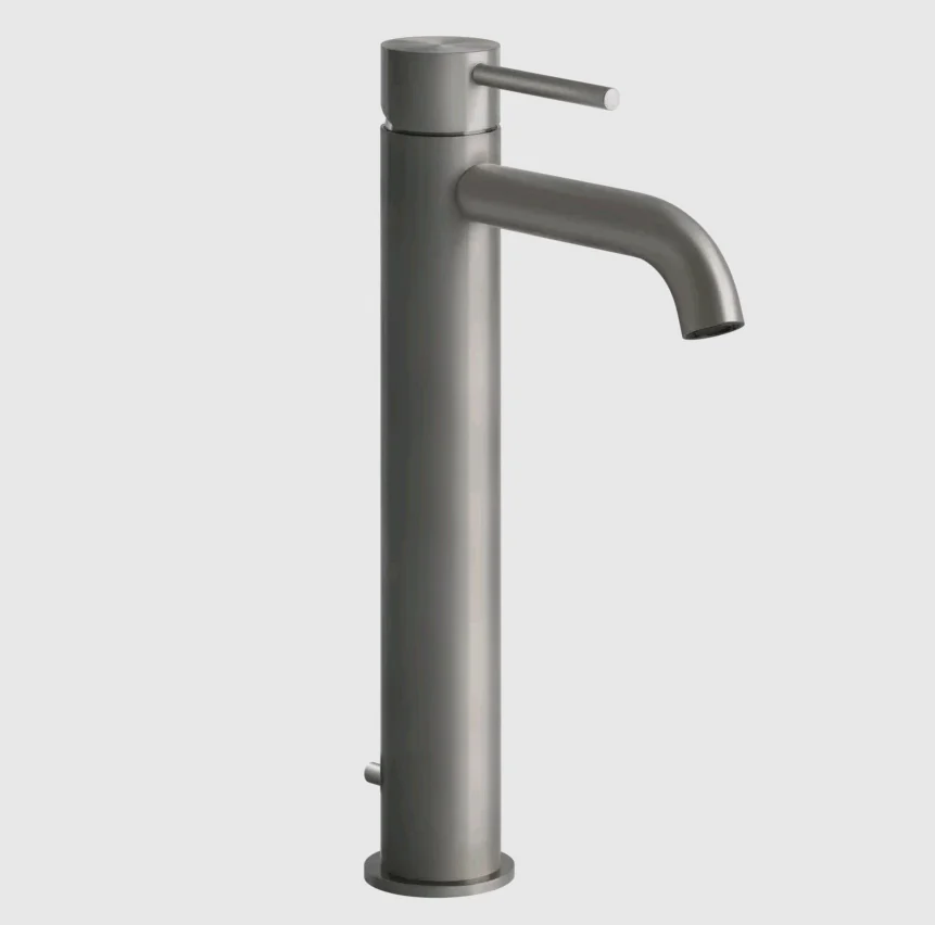 Смеситель для раковины, Gessi, 316 Flessa, цвет-Steel Brushed