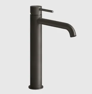 Смеситель для раковины, Gessi, 316 Flessa, цвет-Black Metal Brushed PVD