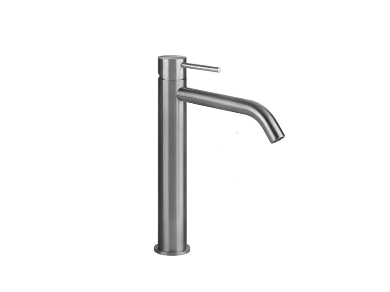 Смеситель для раковины, Gessi, Flessa, цвет-Copper Brushed PVD