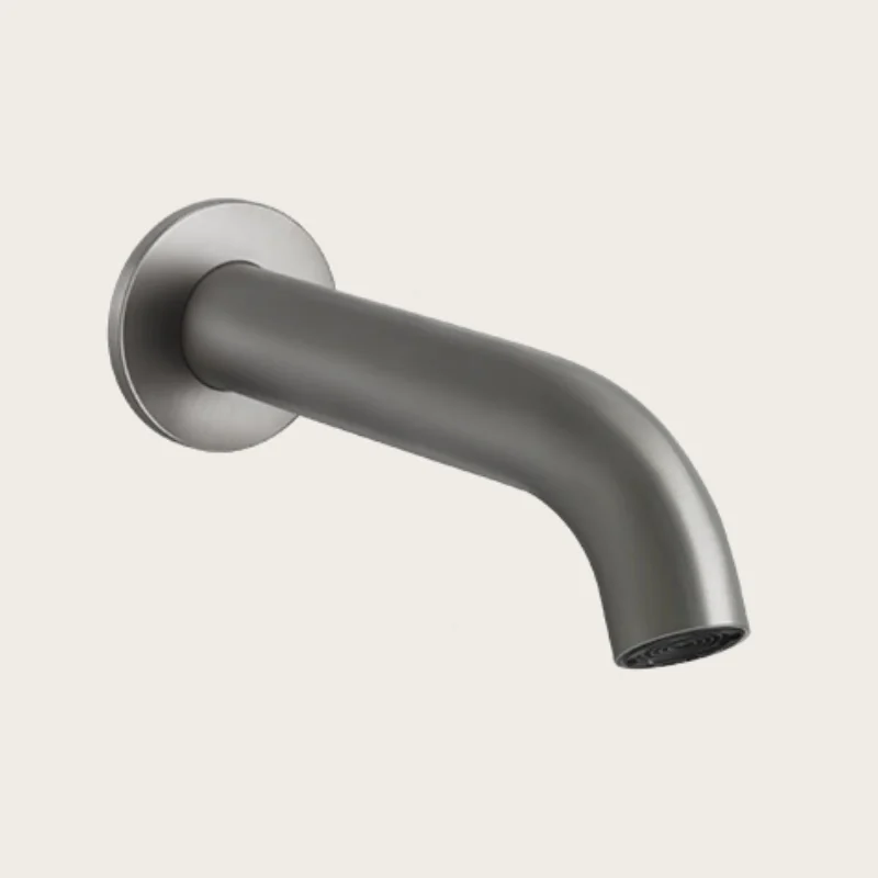 Излив, Gessi, 316 Bath-Shower, цвет-Steel Brushed