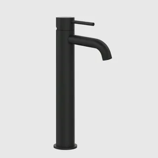 Смеситель для раковины, Gessi, 316 Flessa, цвет-черный матовый