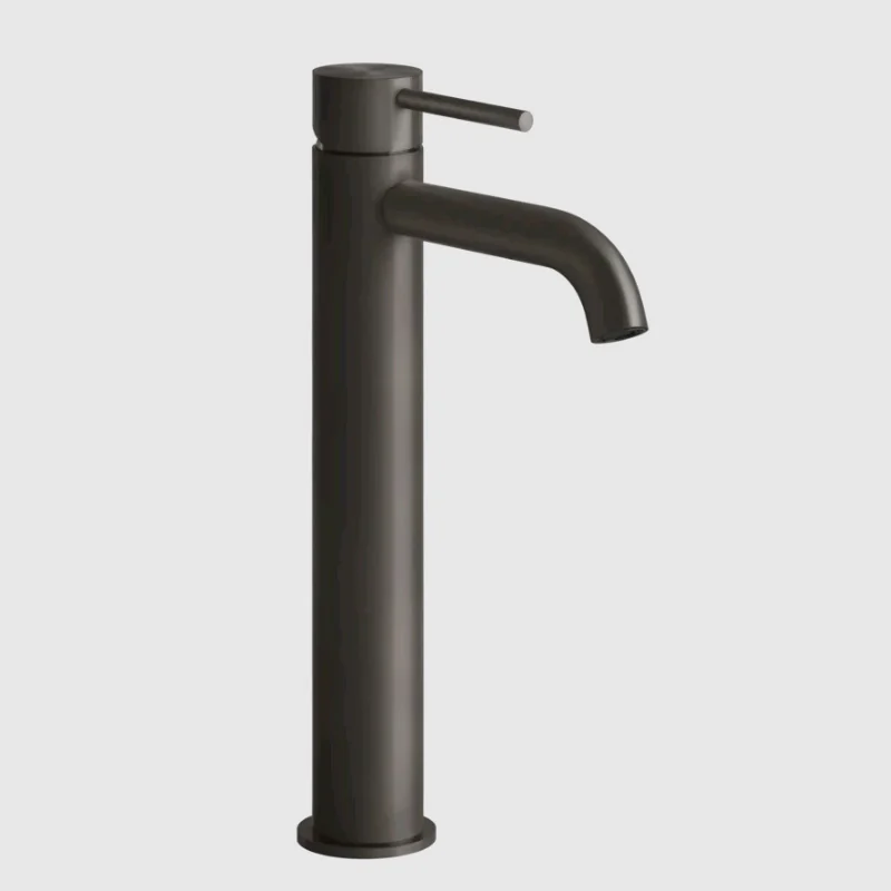 Смеситель для раковины, Gessi, 316 Flessa, цвет-Black Metal Brushed PVD