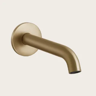 Излив, Gessi, 316 Bath-Shower, цвет-Warm Bronze Brushed PVD