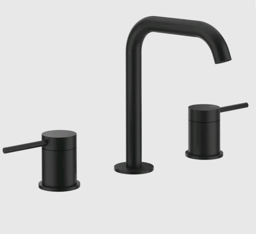 Смеситель для раковины, Gessi, 316 Flessa, цвет-черный матовый