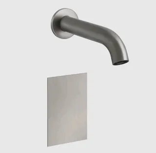 Смеситель для раковины, Gessi, Sensor Taps Flessa, цвет-Steel Brushed