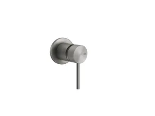 Смеситель для душа, Gessi, 316, цвет-Black Metal Brushed PVD
