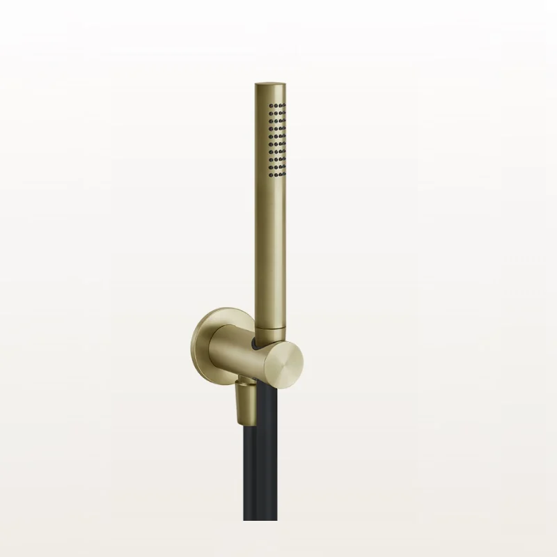 Душевой набор, Gessi, 316 Bath-Shower, цвет-Brushed Brass PVD