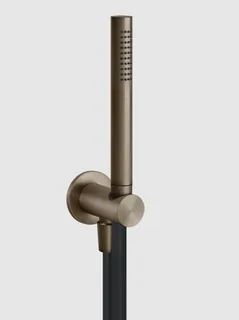 Душевой набор, Gessi, 316 Bath-Shower, цвет-Coffee Bronze Brushed PVD
