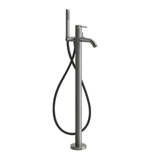 Смеситель для ванны и душа, Gessi, BATH316, напольный, цвет-Black XL