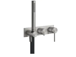 Смеситель для душа, Gessi, Shower316, цвет-Steel Brushed