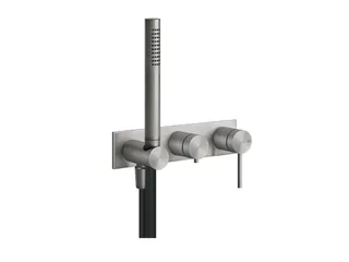 Смеситель для душа, Gessi, Shower316, цвет-Black Metal Brushed PVD — иконка