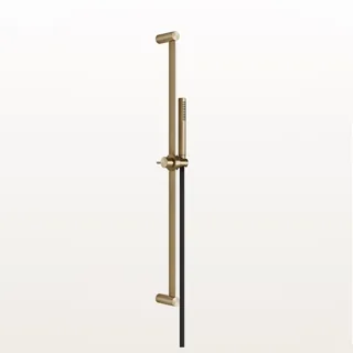 Душевой гарнитур, Gessi, 316 Bath-Shower, 25, цвет-Warm Bronze Brushed PVD