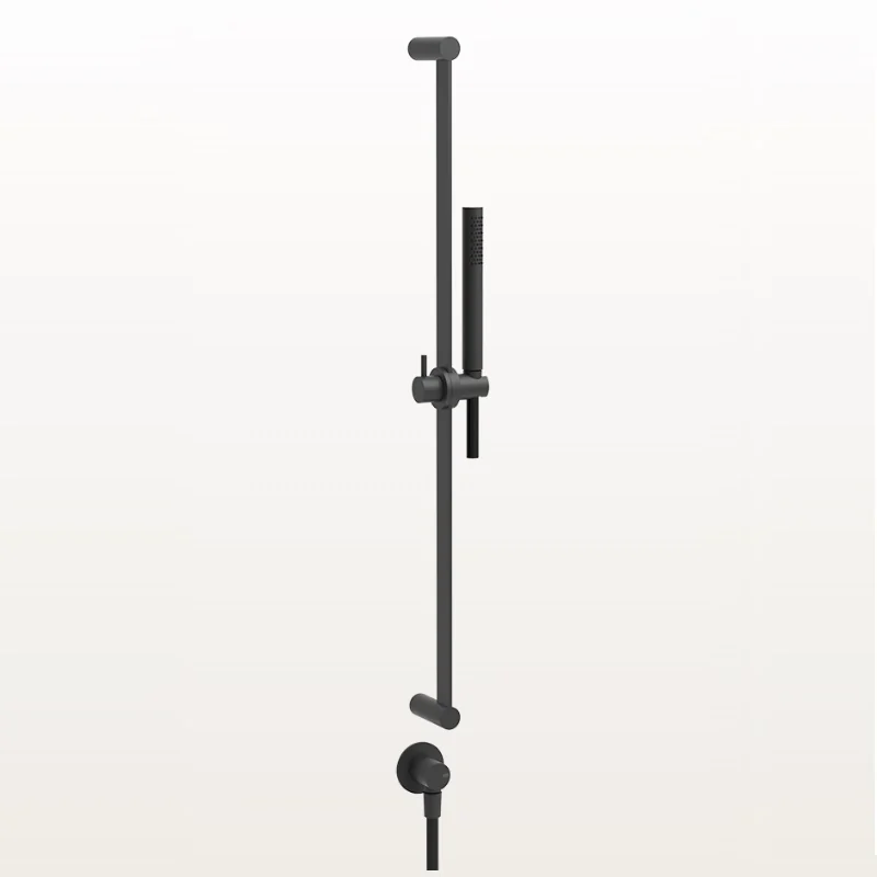 Душевой гарнитур, Gessi, 316 Bath-Shower, 25, цвет-черный матовый