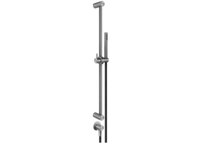 Душевой гарнитур, Gessi, Shower316, цвет -Warm Steel BrushedPVD