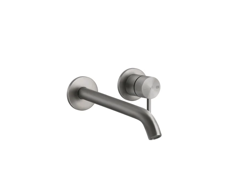 Смеситель для раковины, Gessi, Flessa, цвет-Copper Brushed PVD