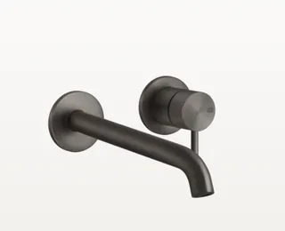 Смеситель для раковины, Gessi, Flessa, цвет-Black Metal Brushed PVD