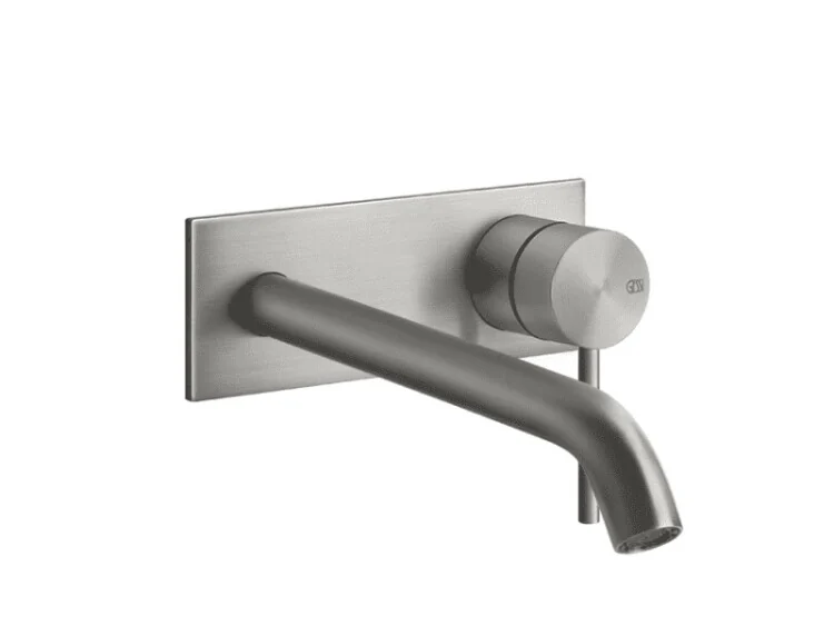 Смеситель для раковины, Gessi, Flessa, цвет-Copper Brushed PVD