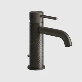 Смеситель для раковины, Gessi, 316 Intreccio, цвет-Black Metal Brushed PVD — иконка