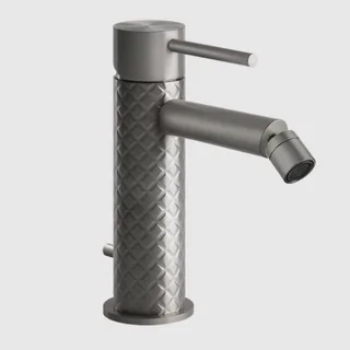 Смеситель для биде, Gessi, 316 Intreccio, цвет-Steel Brushed