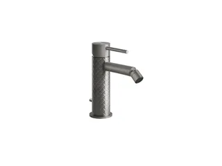 Смеситель для биде, Gessi, Intreccio, цвет-Black Metal Brushed PVD