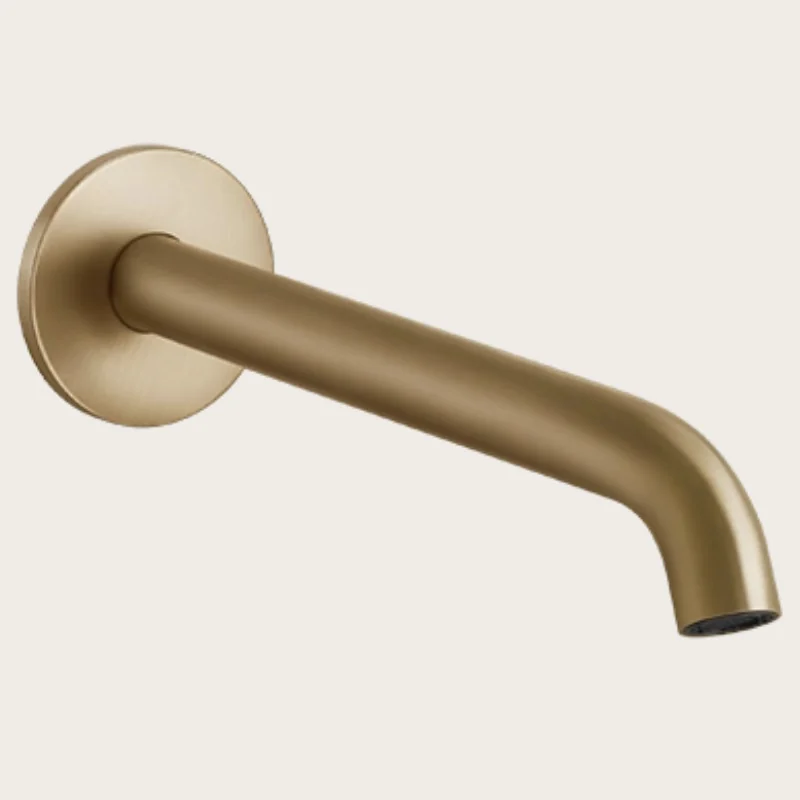 Излив, Gessi, 316, цвет-Warm Bronze Brushed PVD