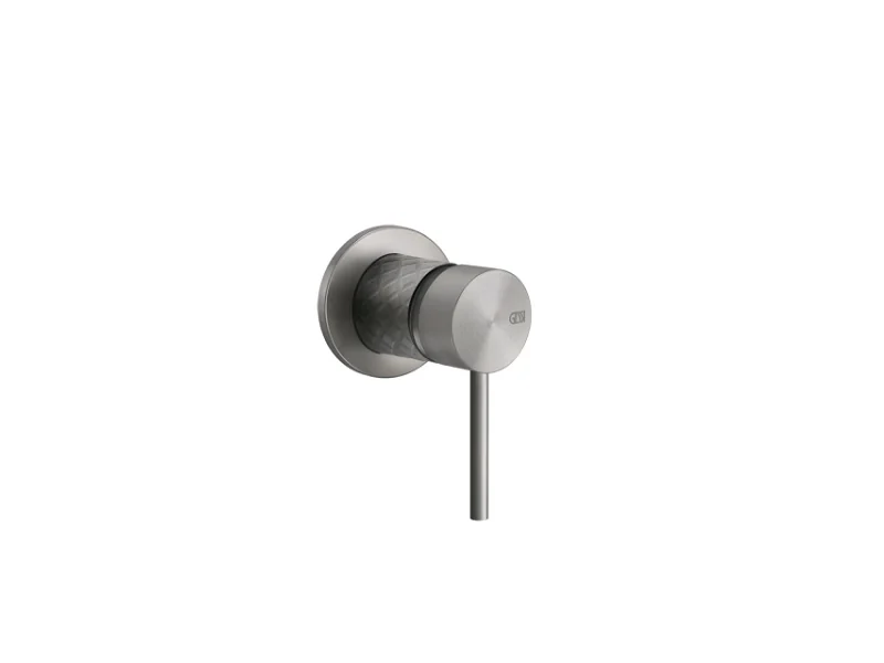 Смеситель для душа, Gessi, Intreccio, цвет-Steel Brushed