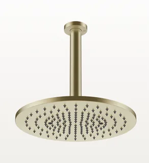 Верхний душ, Gessi, 300*300, цвет-Brushed Brass PVD