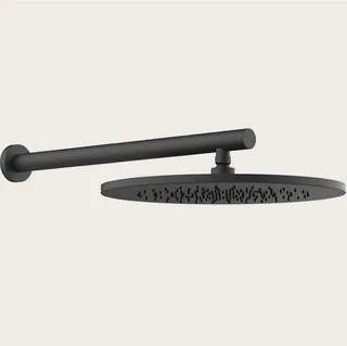 Верхний душ, Gessi, 316 Bath-Shower, 355*355, цвет-черный матовый