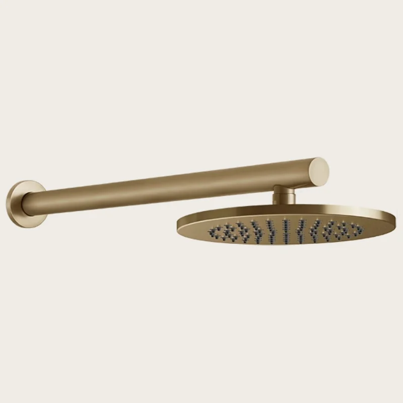 Верхний душ, Gessi, 316 Bath-Shower, 219*219, цвет-Warm Bronze Brushed PVD
