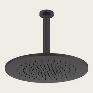 Верхний душ, Gessi, 316 Bath-Shower, 355*355, цвет-черный матовый