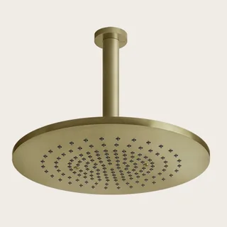 Верхний душ, Gessi, 316 Bath-Shower, 355*355, цвет-Brushed Brass PVD