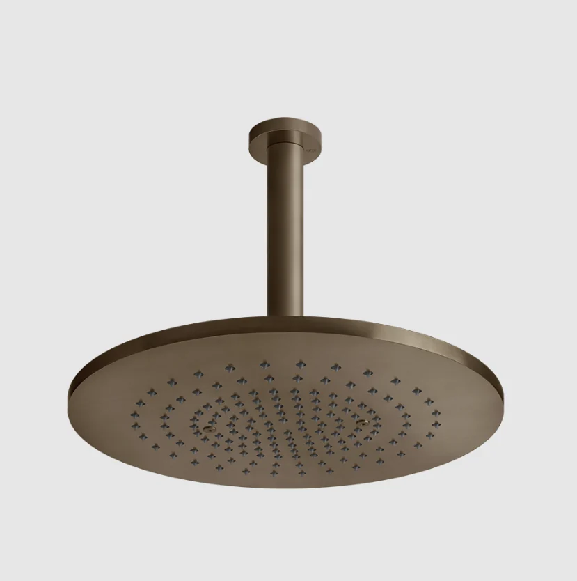 Верхний душ, Gessi, Shower316, 355*355, цвет-Coffee Bronze Brushed PVD