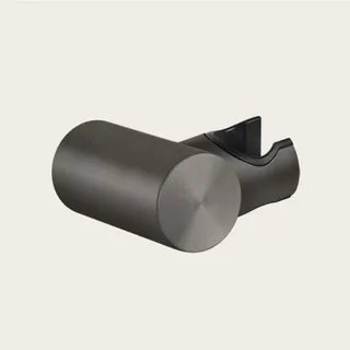 Держатель ручного душа , Gessi, 316 Bath-Shower, шгв 63*75*34, цвет-Black Metal Brushed PVD