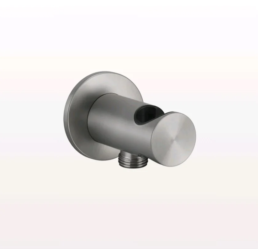 Шланговое подсоединение, Gessi, Shower316, цвет-Steel Brushed