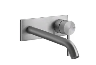Смеситель для раковины, Gessi, Intreccio, цвет-Steel Brushed — иконка