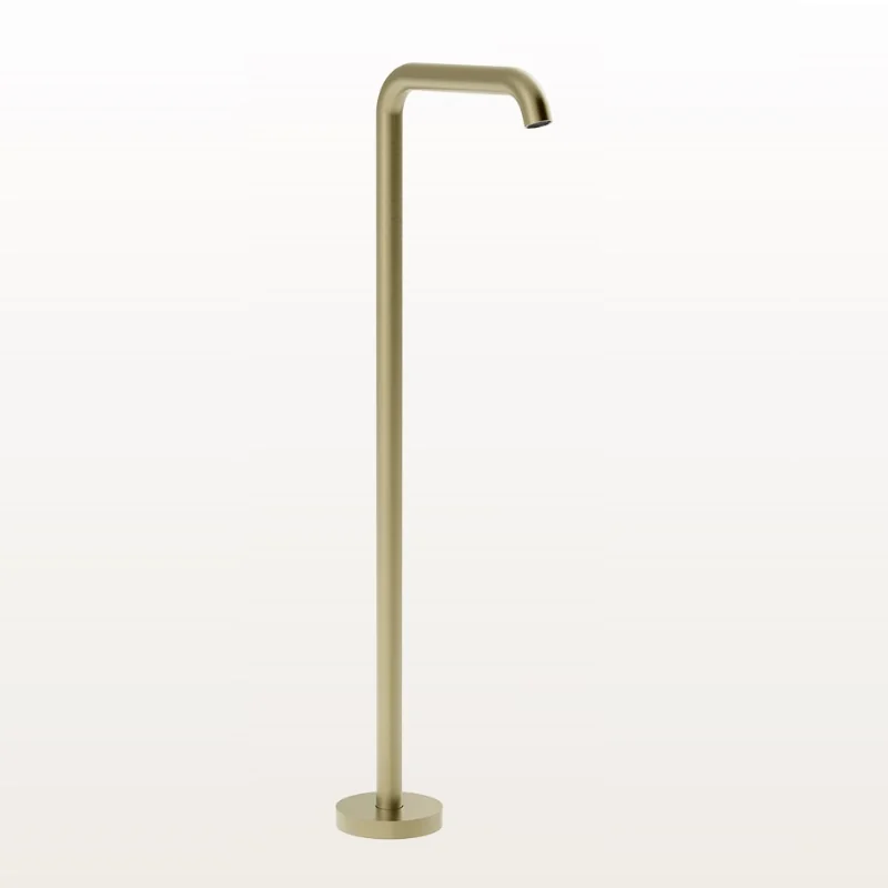 Излив, Gessi, 316 Bath-Shower, цвет--Brushed Brass PVD