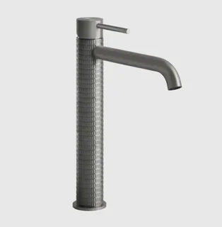 Смеситель для раковины, Gessi, 316 Meccanica, цвет-Steel Brushed