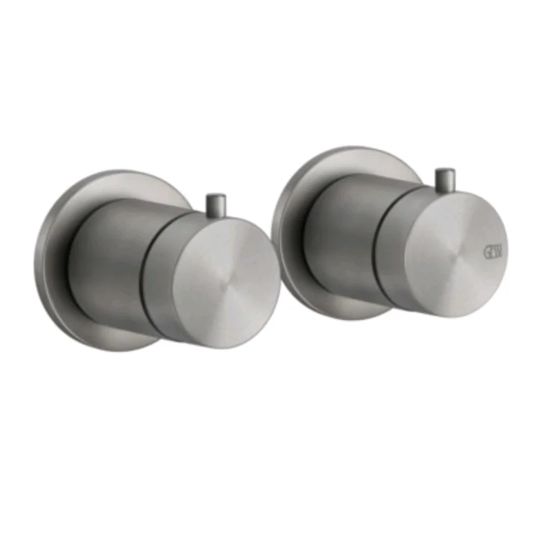 Смеситель для душа, Gessi, 316 Bath-Shower, на 3 потребителя, цвет-Steel Brushed