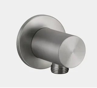 Шланговое подсоединение, Gessi, 316 Bath-Shower, цвет-Steel Brushed