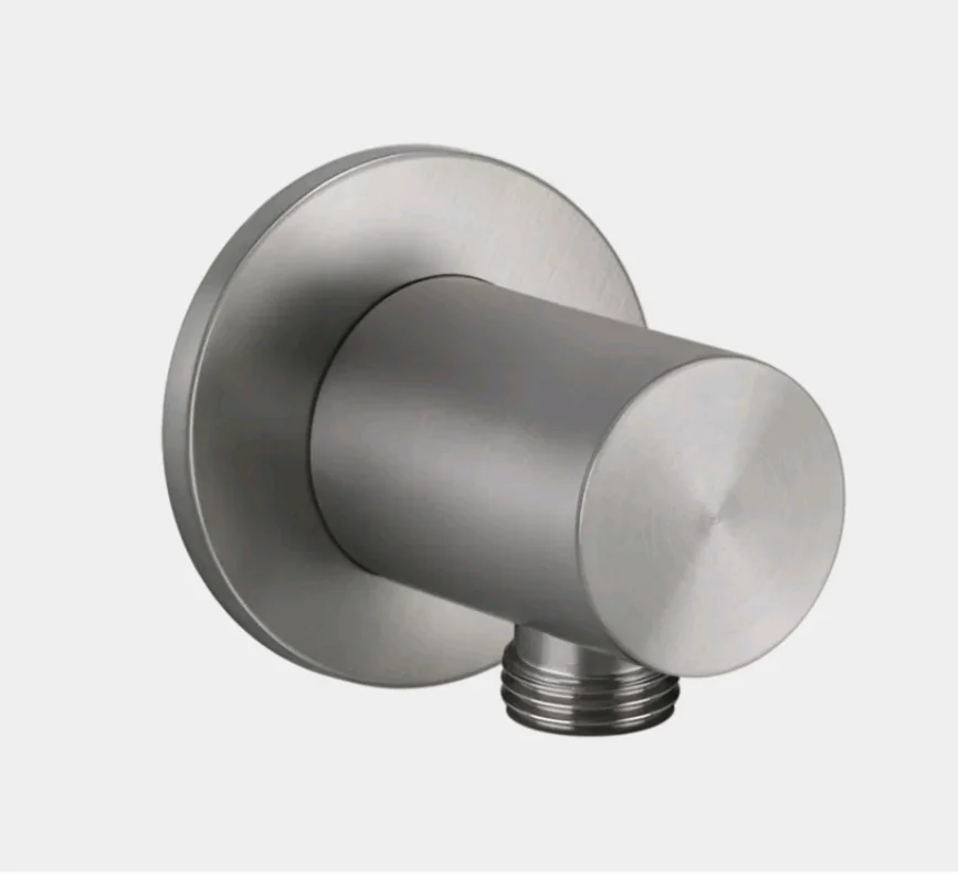 Шланговое подсоединение, Gessi, 316 Bath-Shower, цвет-Steel Brushed