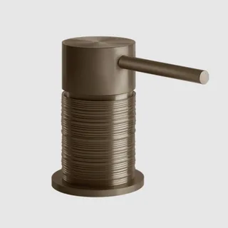 Рычаг удаленного управления, Gessi, 316 Trame, на борт ванны/на столешницу, цвет-Deep Bronze Brushed PVD