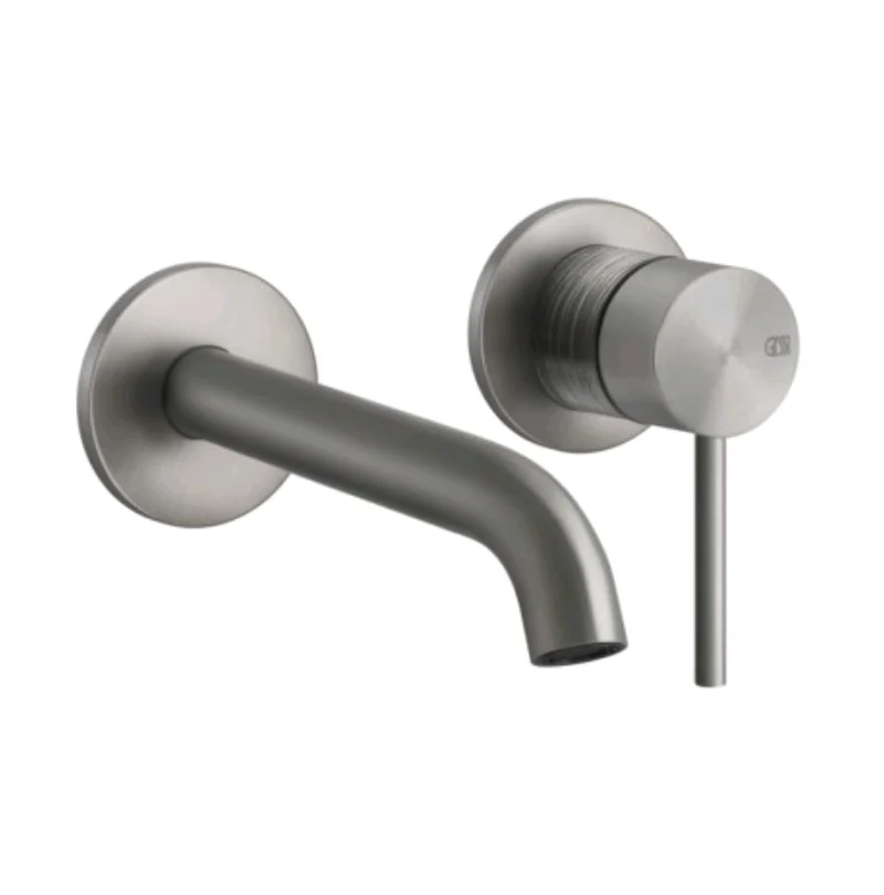 Смеситель для раковины, Gessi, 316 Trame, цвет-Steel Brushed