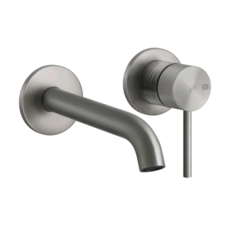 Смеситель для раковины, Gessi, 316 Trame, цвет-Steel Brushed