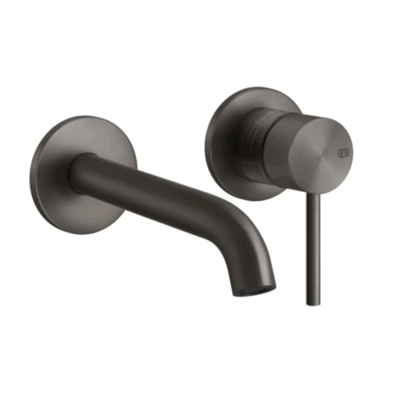 Смеситель для раковины, Gessi, 316 Trame, цвет-Black Metal Brushed PVD