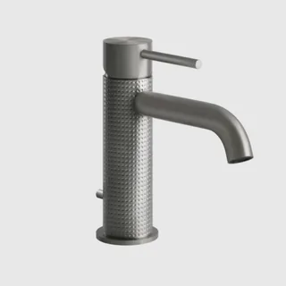 Смеситель для раковины, Gessi, 316 Cesello, цвет-Steel Brushed