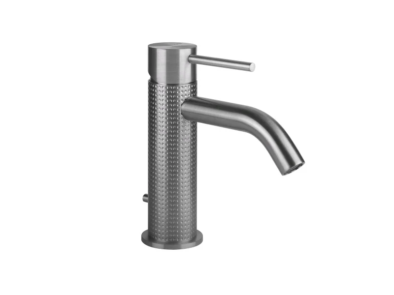Смеситель для раковины, Gessi, Cesello, цвет-Black Metal Brushed PVD