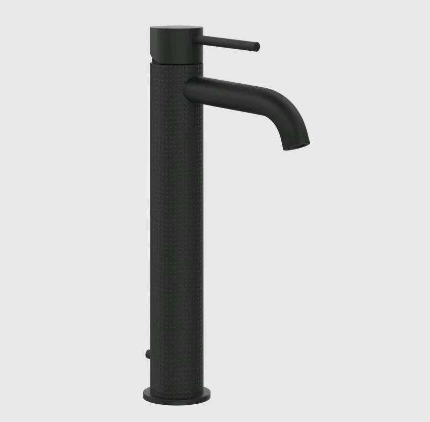 Смеситель для раковины, Gessi, 316 Cesello, цвет-черный матовый