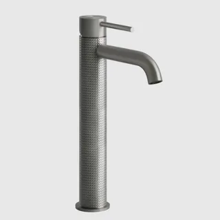 Смеситель для раковины, Gessi, 316 Cesello, цвет-Steel Brushed