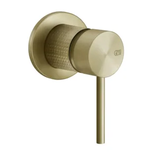 Смеситель для душа, Gessi, 316 Cesello, на 1 потребитель, цвет-Brushed Brass PVD — иконка