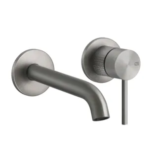 Смеситель для раковины, Gessi, 316 Cesello, цвет-Steel Brushed